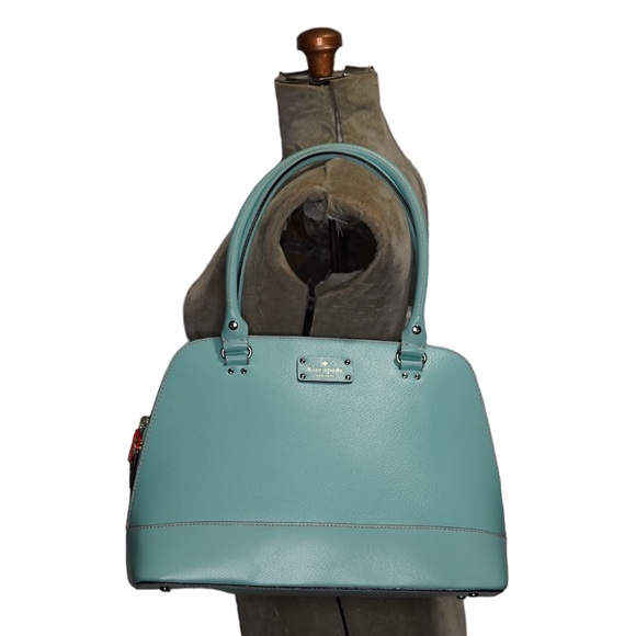 kate spade Handbags - Kate Spade New York Patterson DRIVE Cow Leather Tiffany Blue Dome Satchel